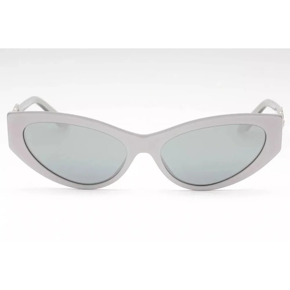 NWT Versace VE4470B Grey Cat Eye 56mm Sunglasses
